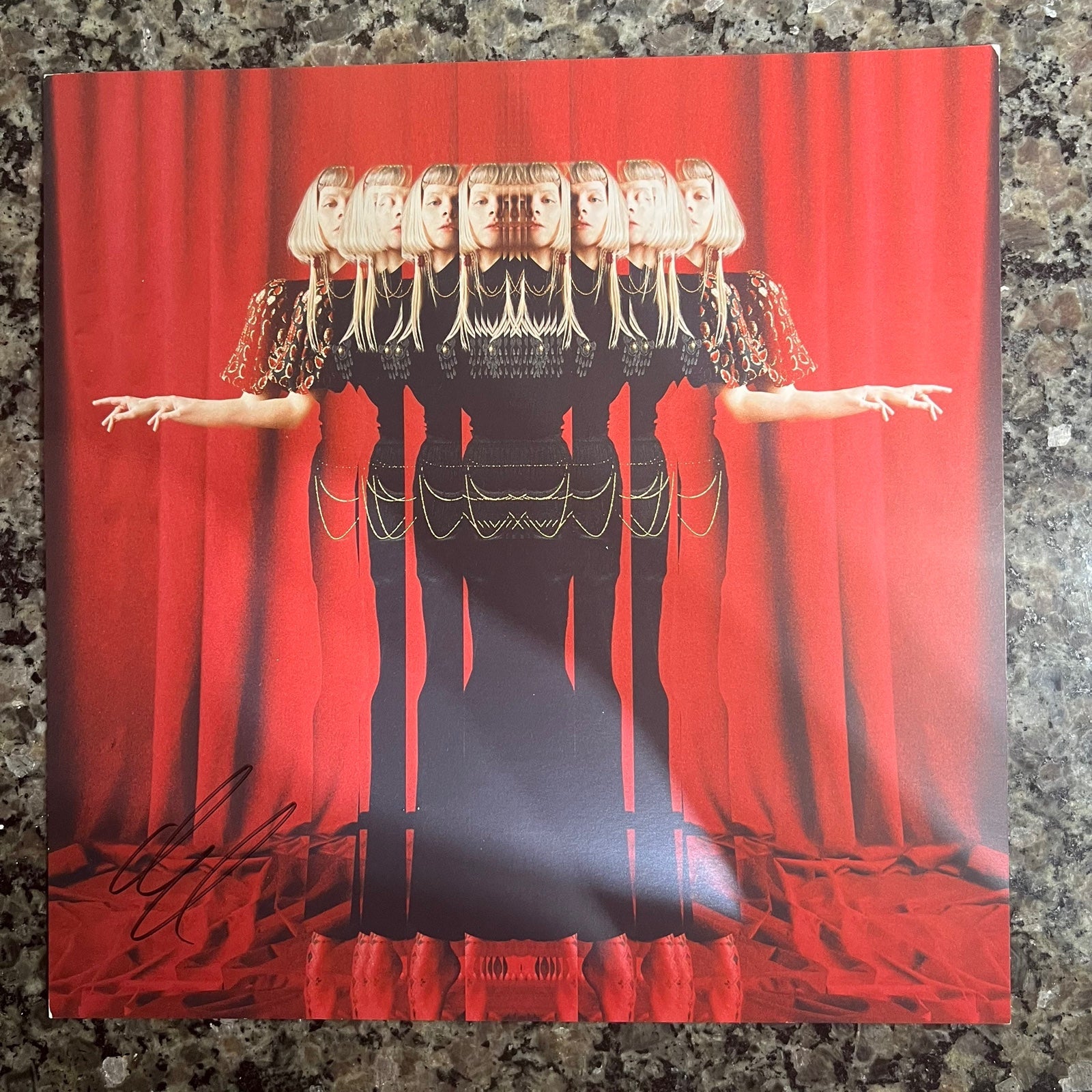 AURORA The Gods We Can Touch Signed Lithograph 12x12”