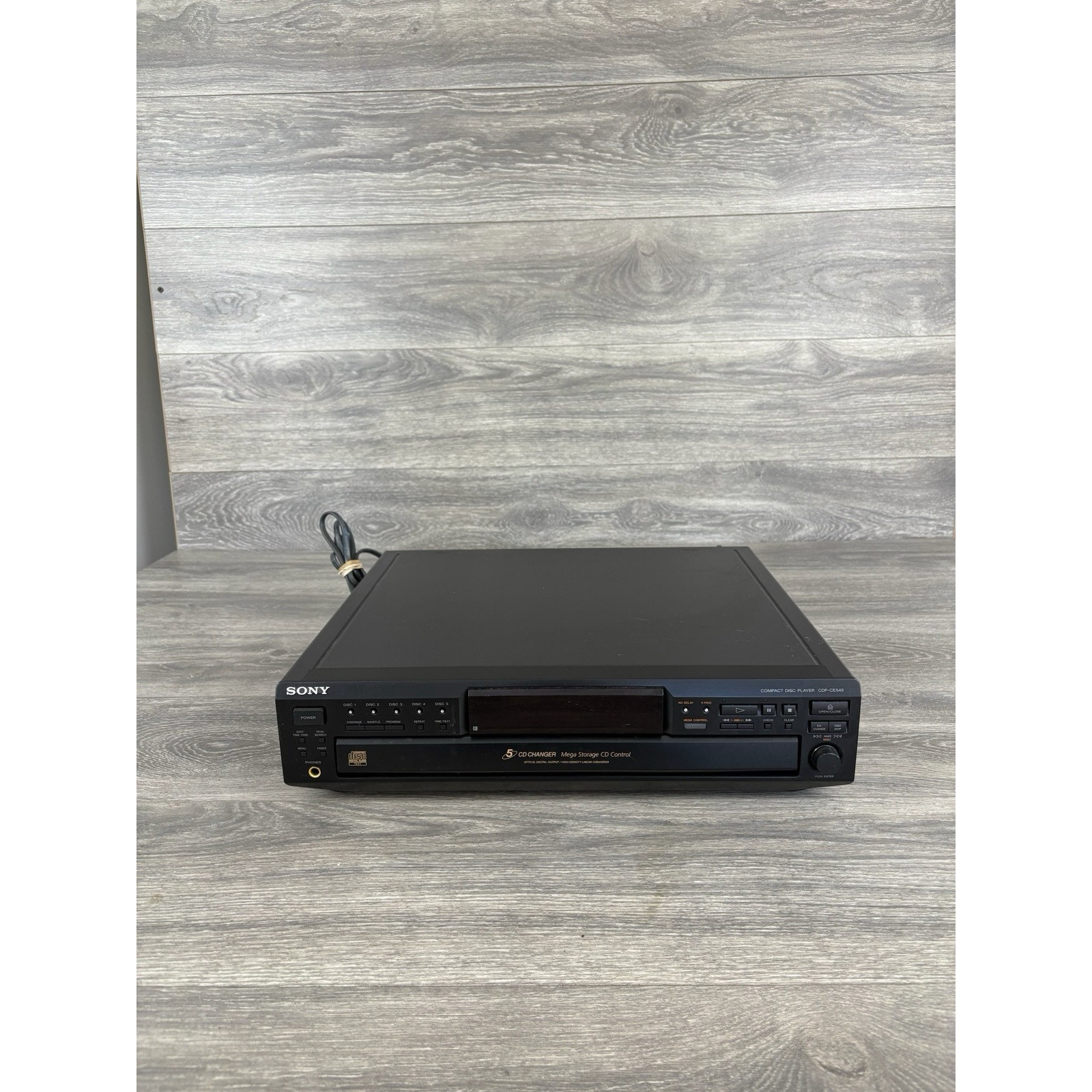 Sony 5-Disc CD Carousel Changer CDP-CE545