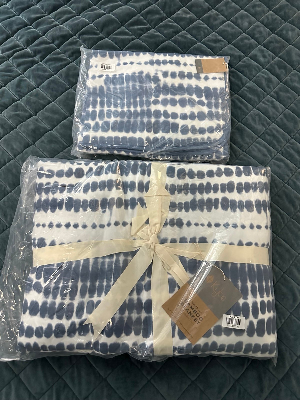 Kyte Steel Riptide Baby Blanket