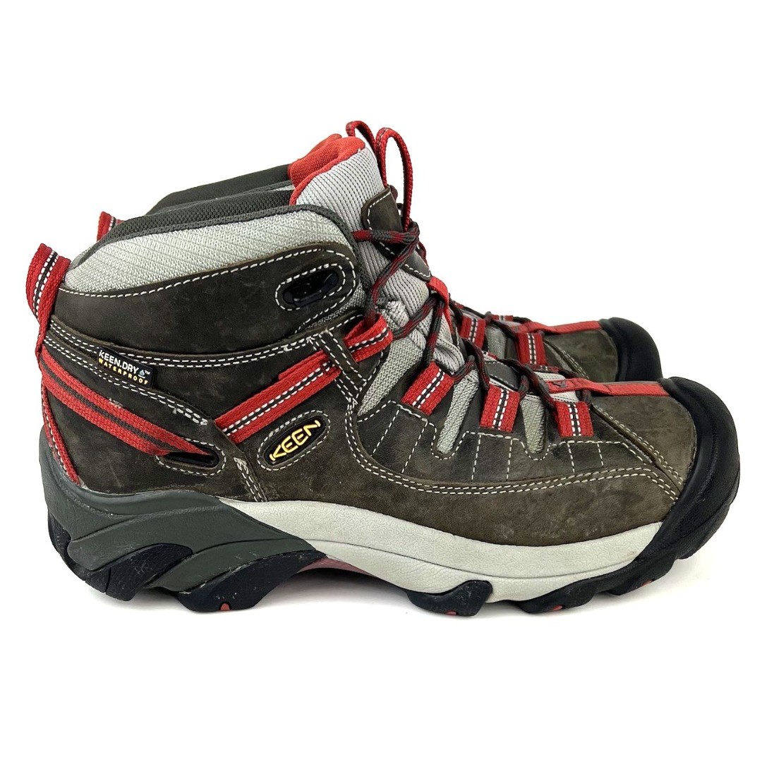 Keen Targhee II Womens Waterproof Hiking Boot 1012248 Leather Brown Size 10