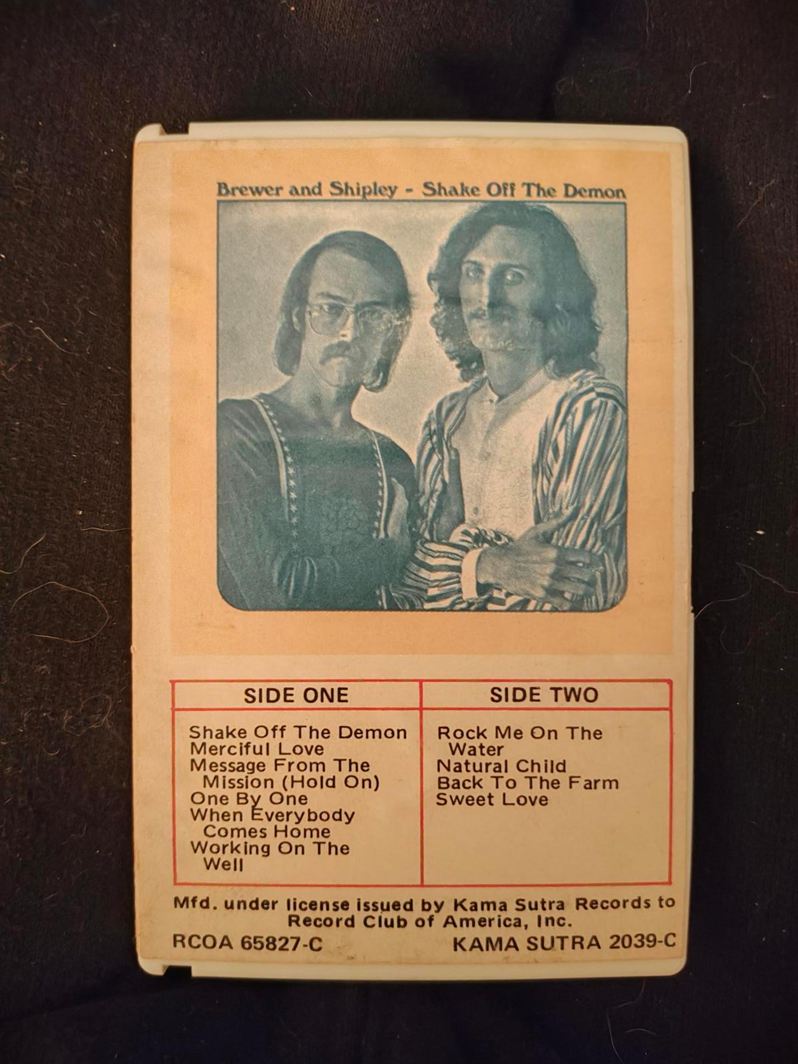 1971 Cassette in snap box case - Brewer and Shipley Kama S