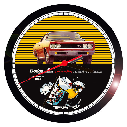 1968 DODGE CORNET RT WALL CLOCK
