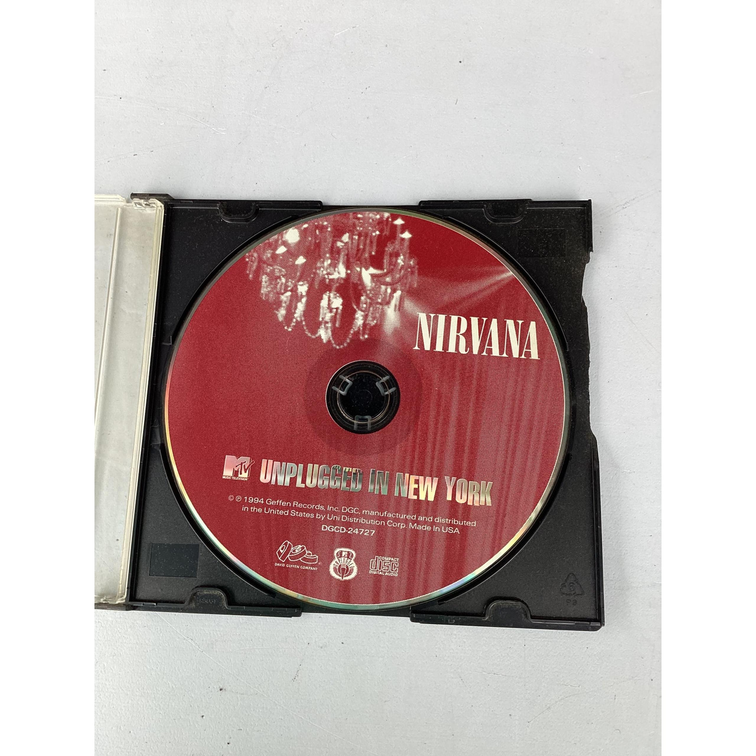 Nirvana MTV Unplugged In New York CD Very Clean Disc