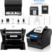(2) MUNBYN Thermal Receipt Printers Model P068 (Used)