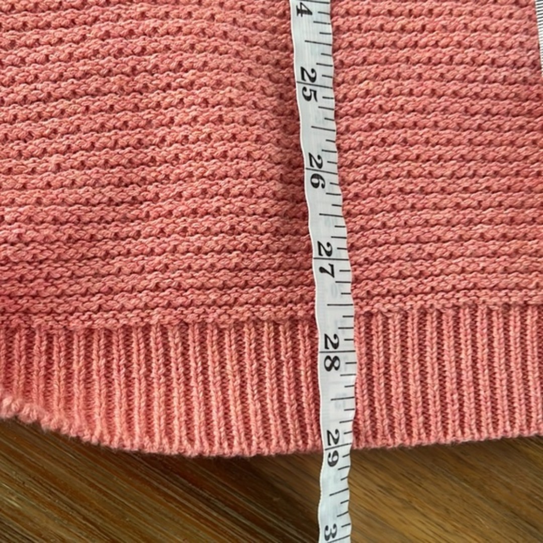 NEW hot Free People Beach Byron Pullover Oversized Sweater with Ties Coral S