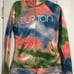 Burton embroidered WB peak hoodie full zip hoodie women’s size medium