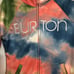 Burton embroidered WB peak hoodie full zip hoodie women’s size medium