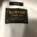 Burton embroidered WB peak hoodie full zip hoodie women’s size medium