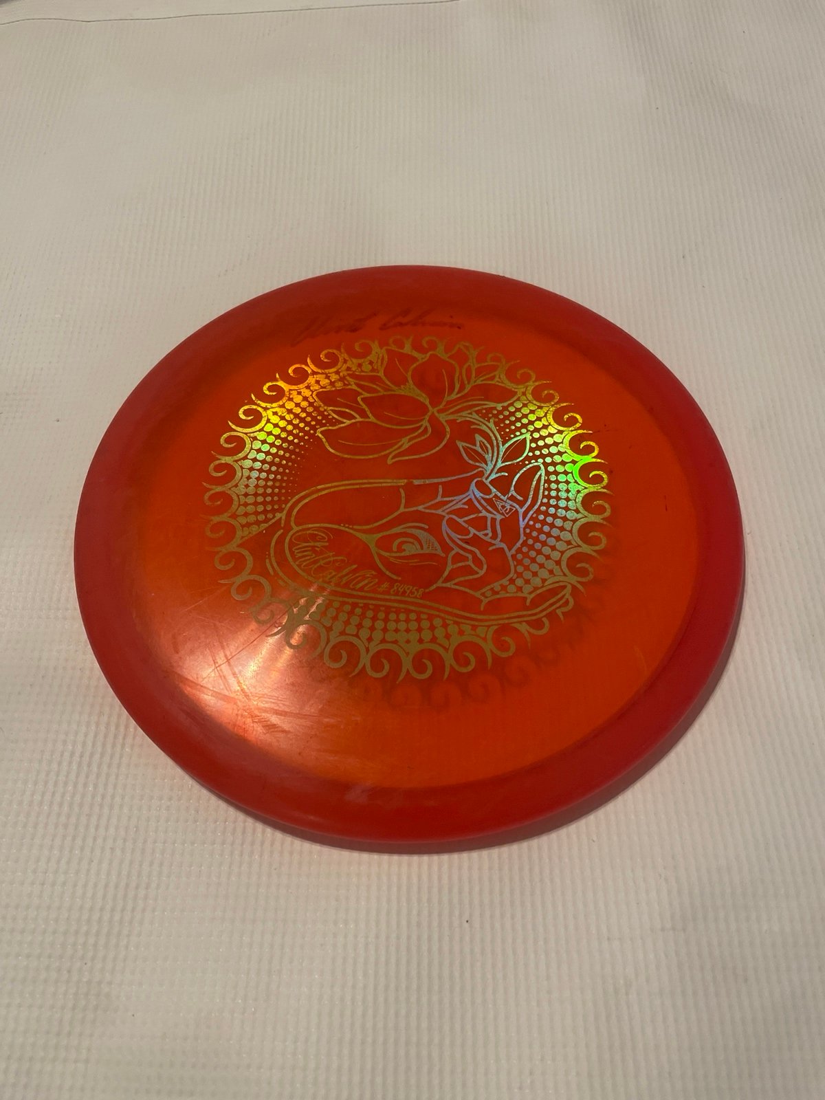 Signed Clint Calvin Opto Claymore