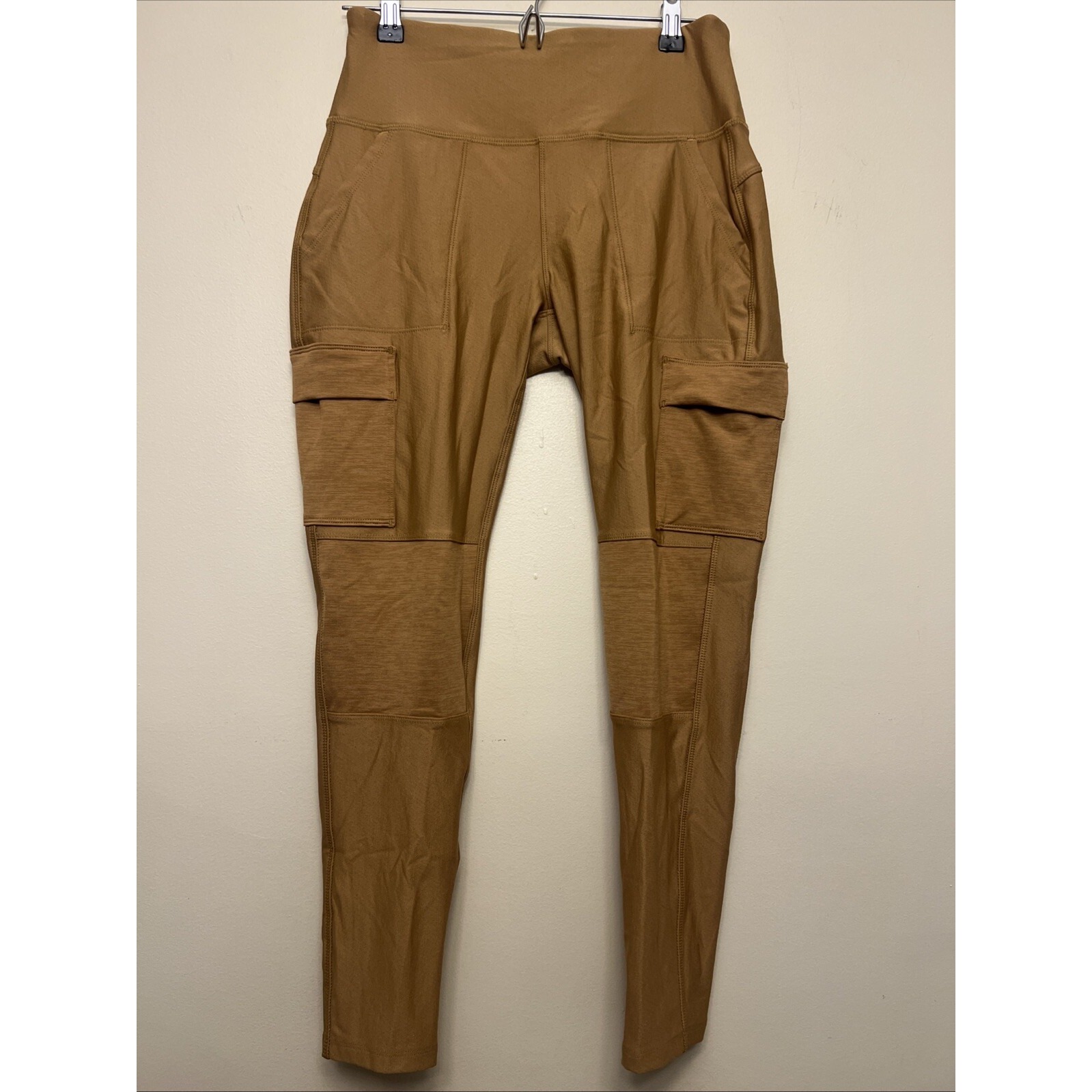 Alpine design women's high rise leggings/pants, medium, light brown NWT
