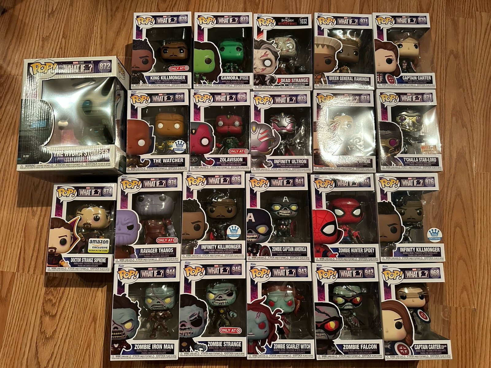 Funko Marvel What If Lot