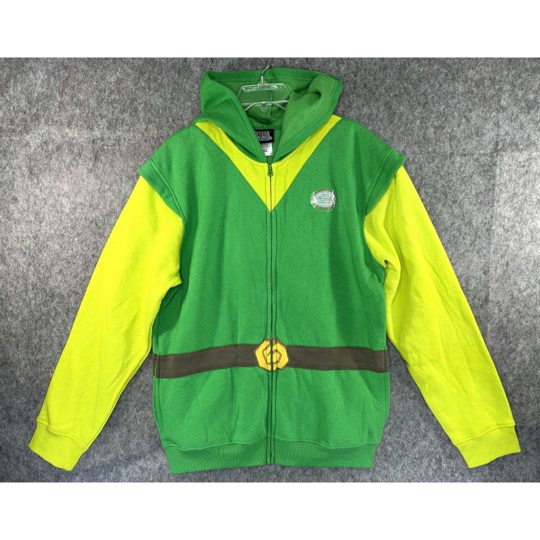 The Legend of Zelda Link Sweatshirt Hoodie Men's XL The Wind Waker HD 2015