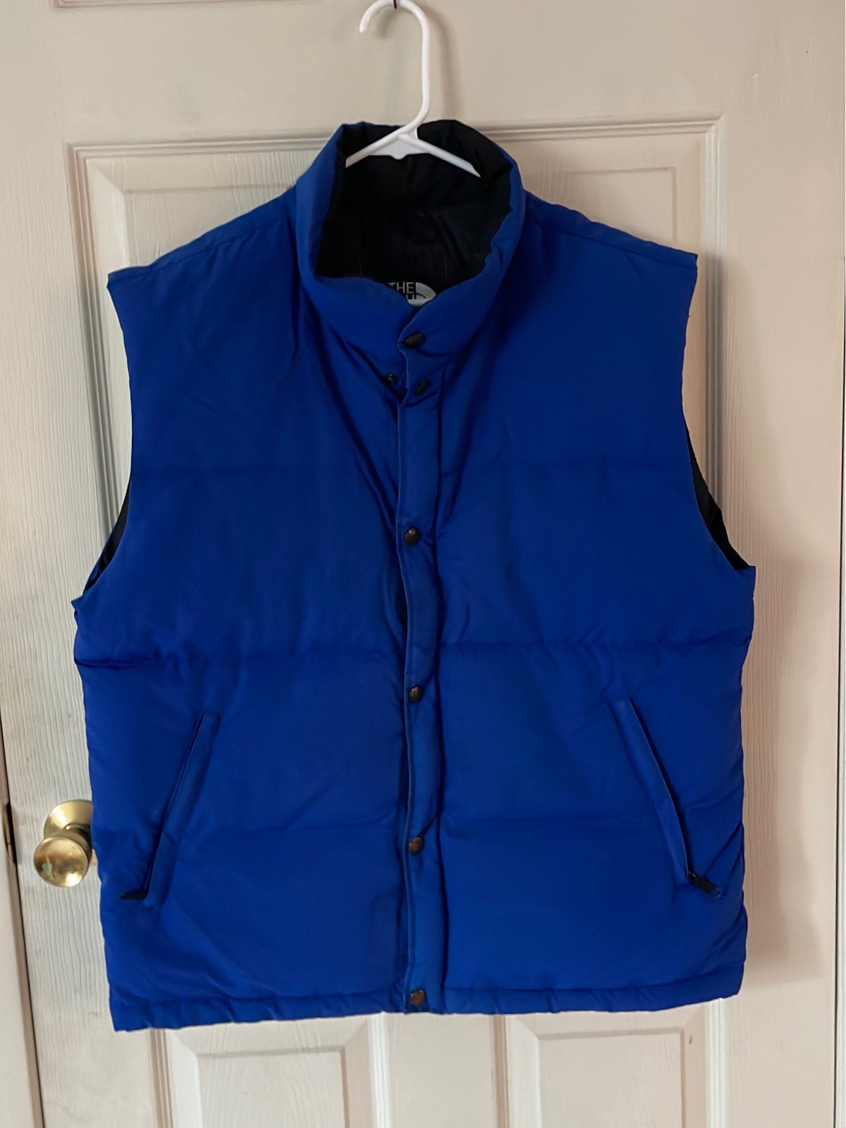 Northface goose down puffer vest mens vintage