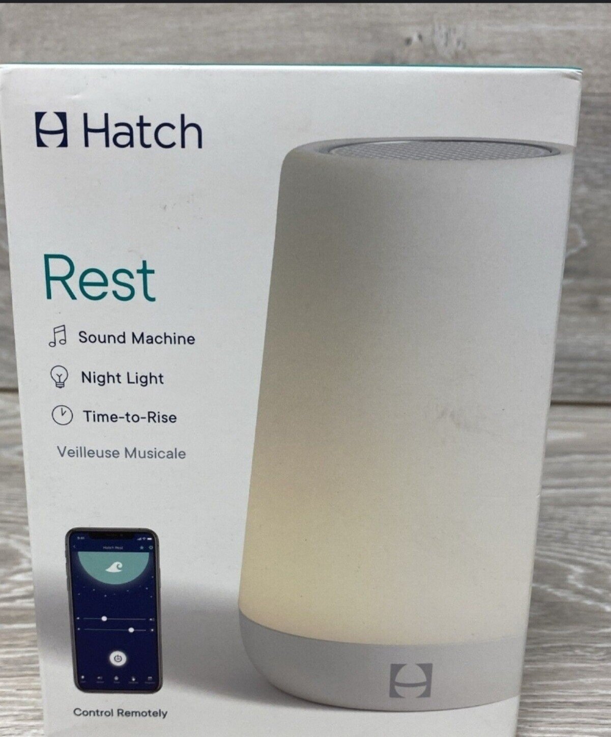 Hatch rest without Clock sound machine