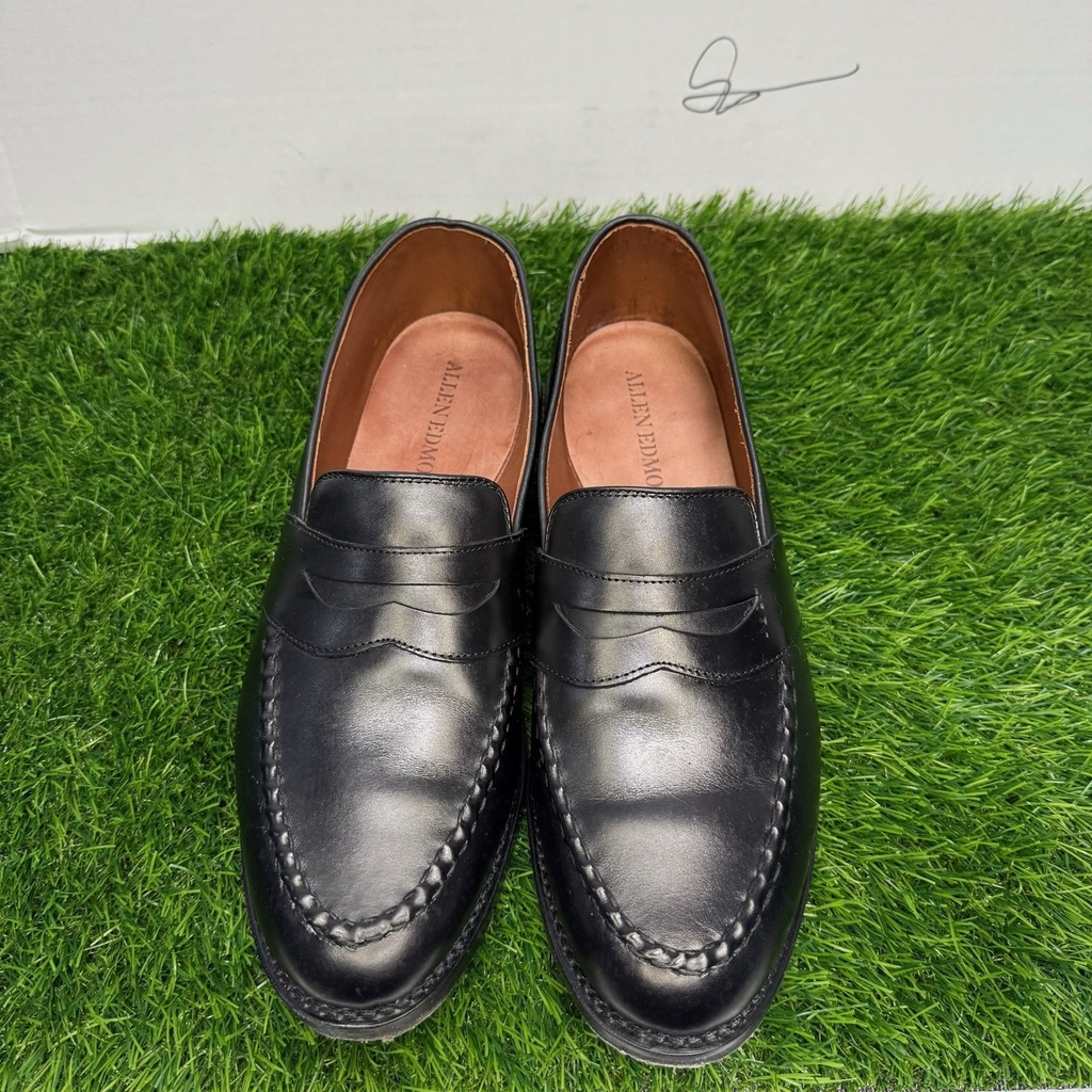 Allen Edmonds Men's Randolph Penny Loafer, Black, US 10.5 D