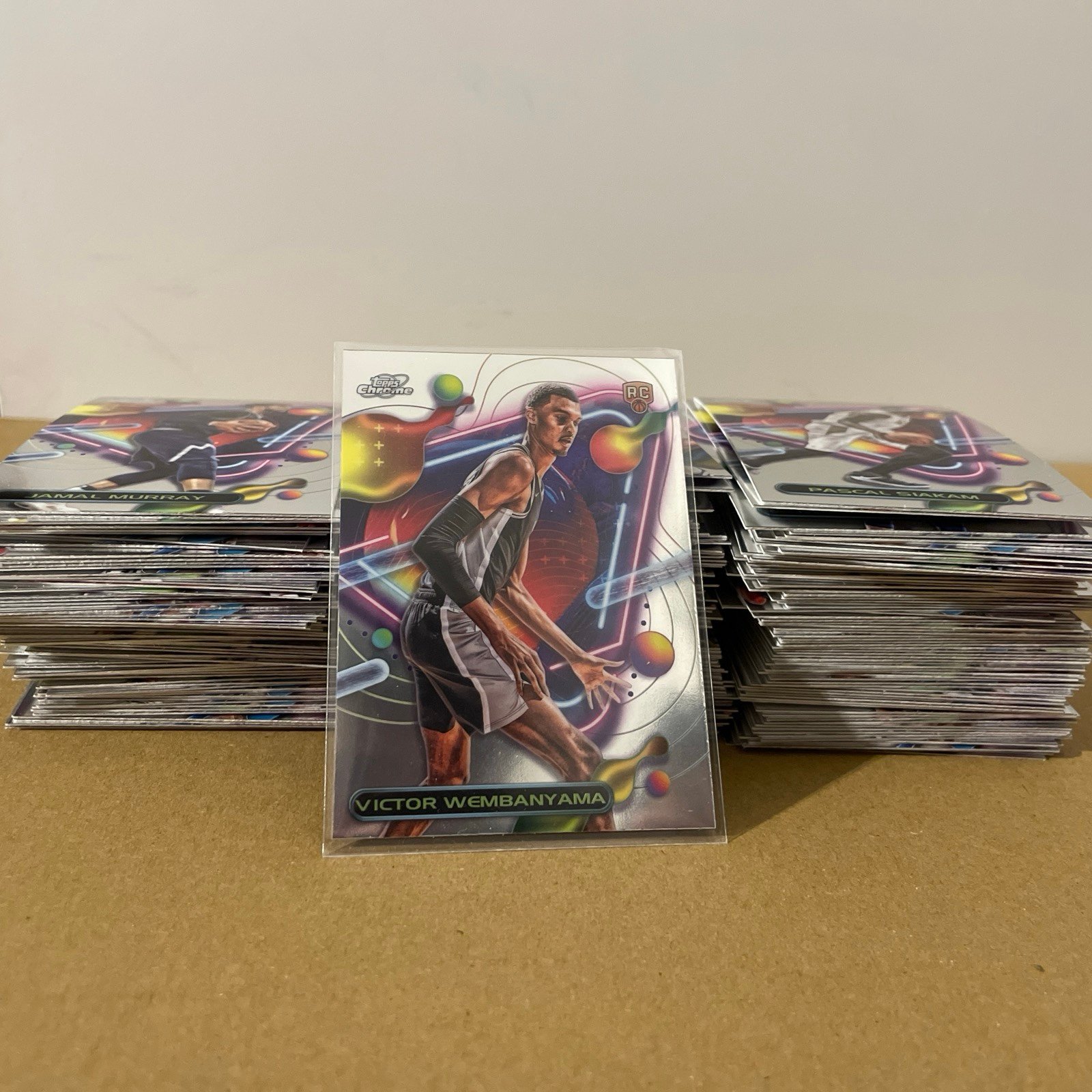2023-24 Topps Cosmic Chrome Basketball Complete Set #1-200 Wembanyama Rookie RC