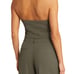 open edit olive green halter vest top