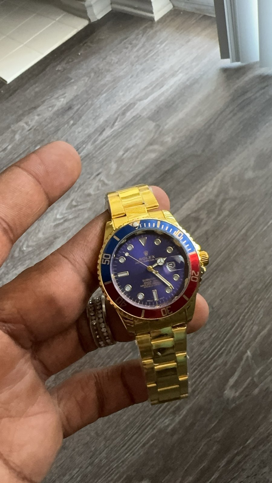 Gold Luxury Watch