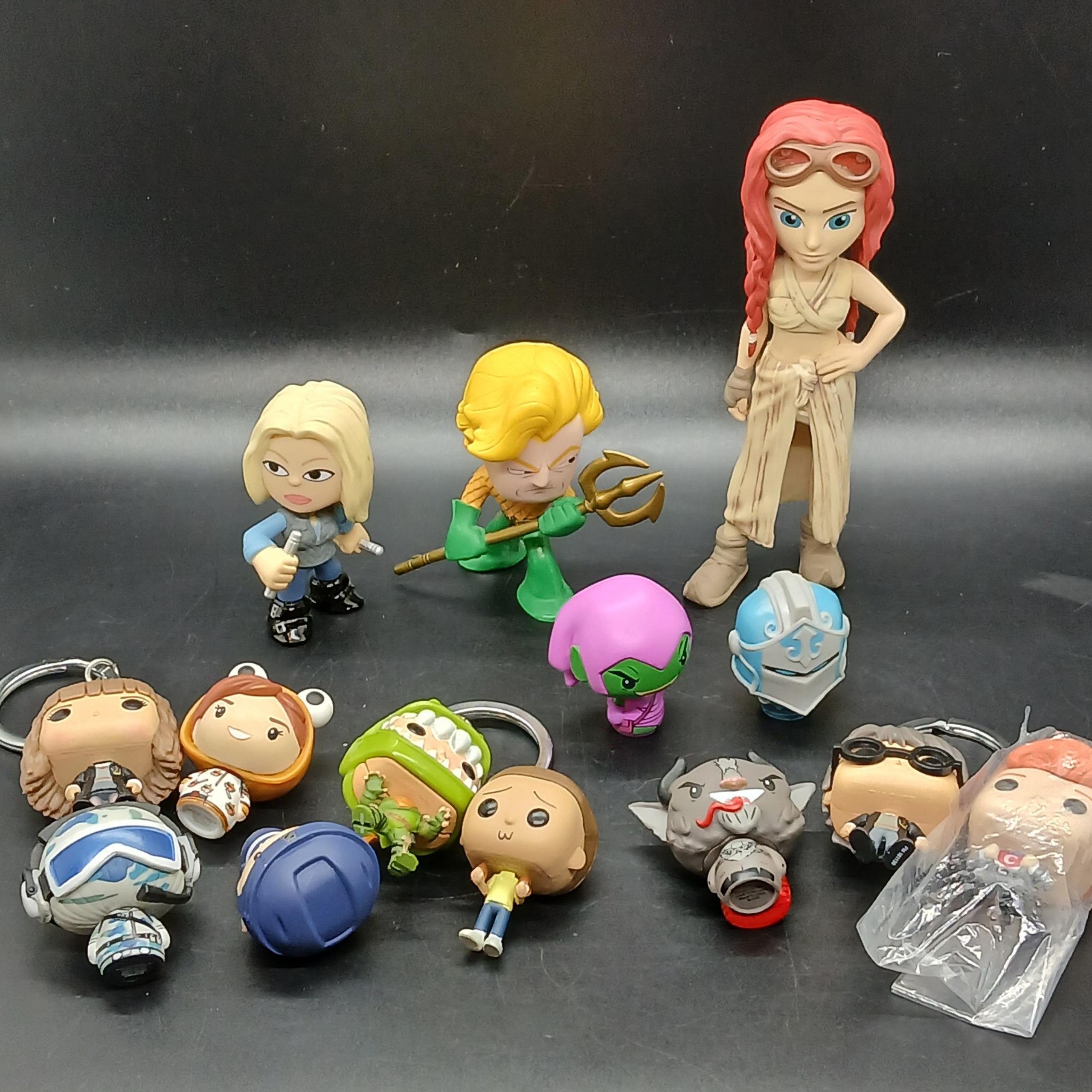 Funko Lot of 14 Pocket Pop!, Rock Candy, Pint Size & Mini Figures Rick & Morty