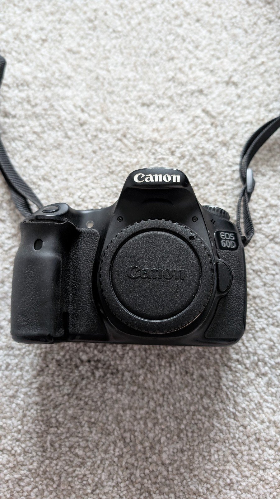Canon 60D DSLR Body + 2 Batteries
