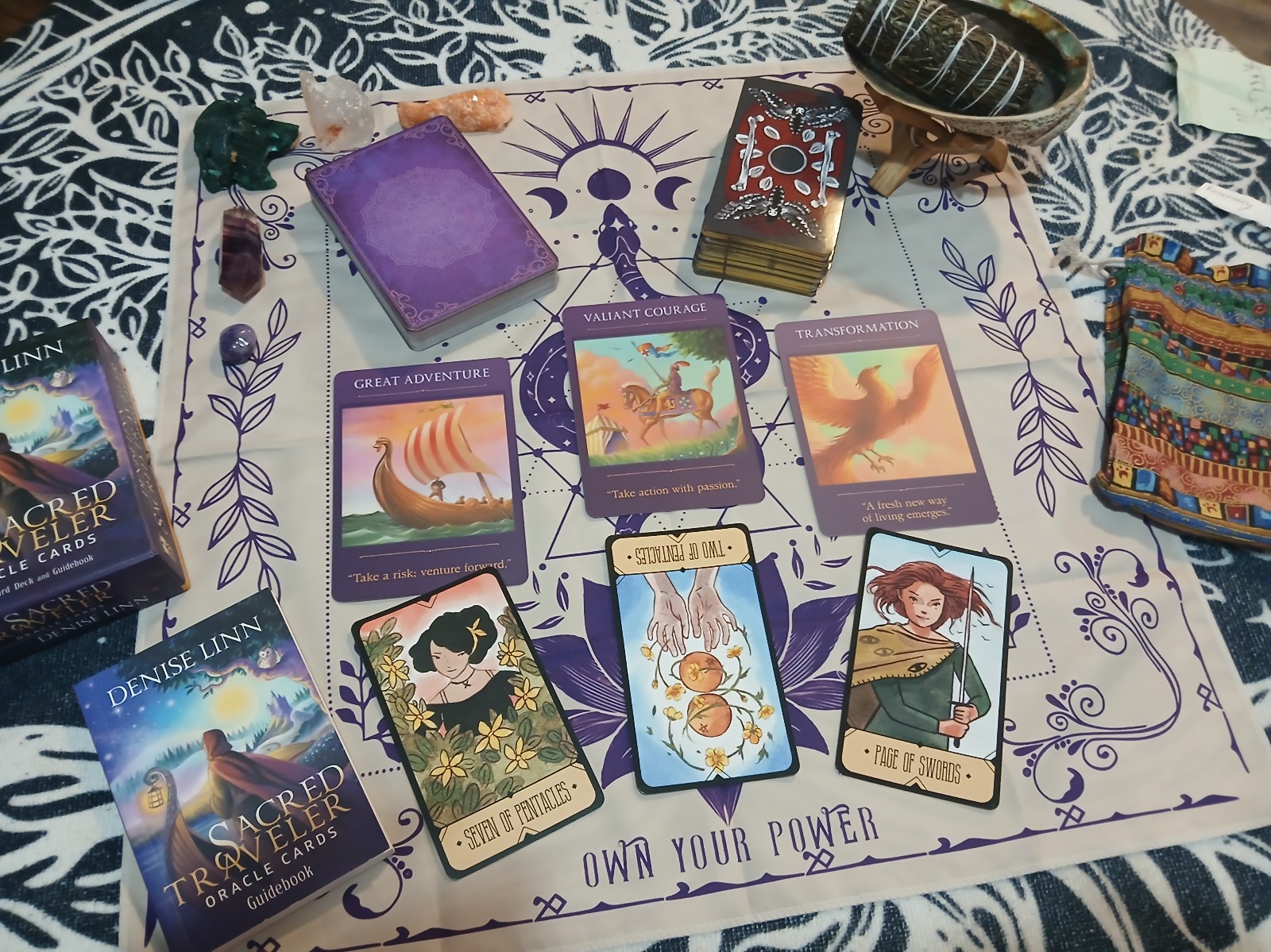 Tarot and Oracle Spiritual Ritual Kit