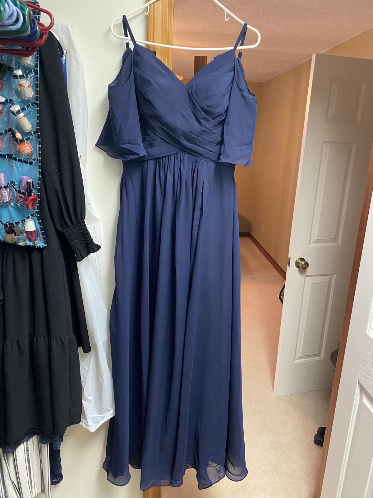 Navy blue dress