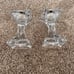 Lead Crystal Prism Candleholder Set
