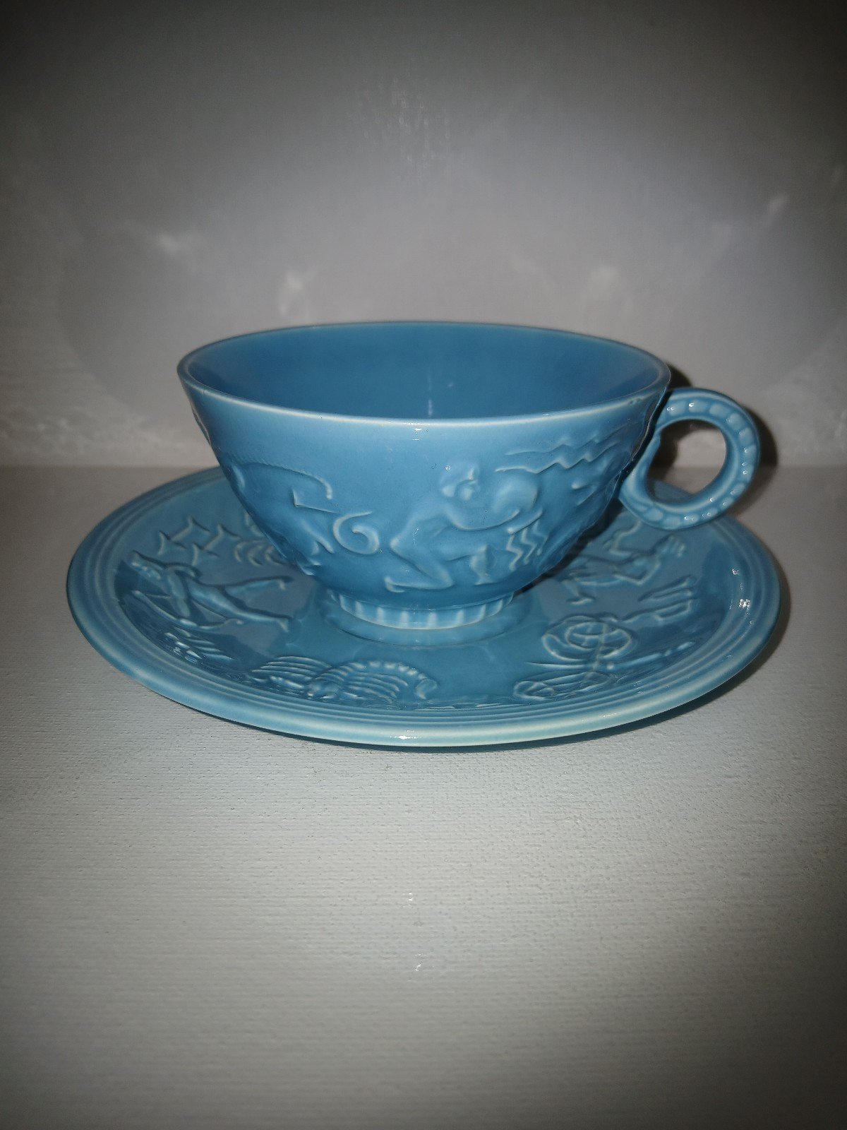 Vintage New York World's Fair Zodiac Cup and Saucer