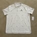 Nike Shirt Men's Size XL White Polo Dri-Fit Lobster Print Windermere Golf PGA