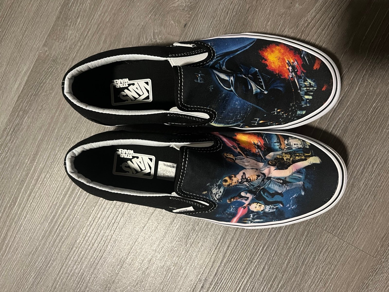 Star Wars X Vans Slip on shoes