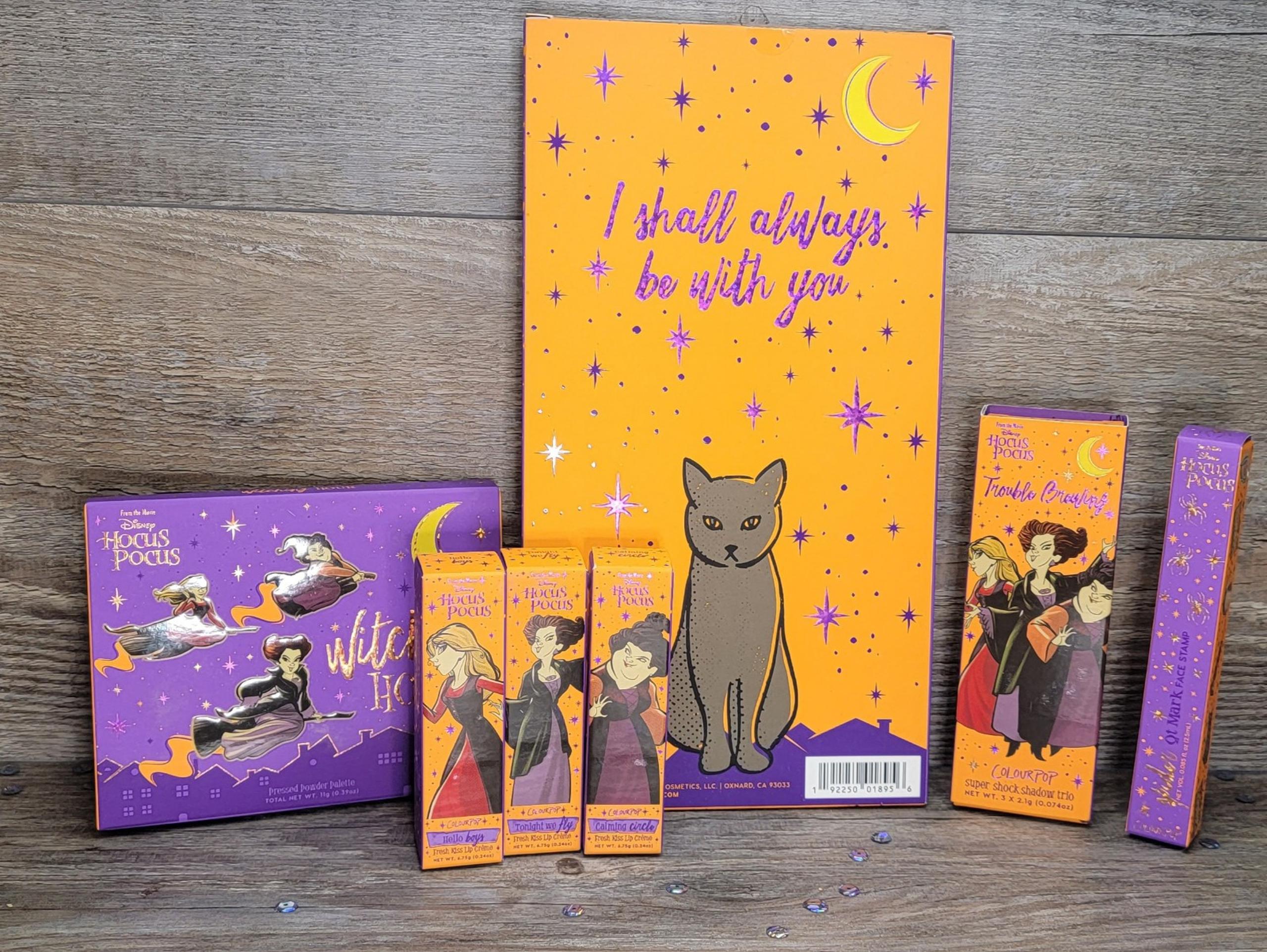 BNIB Colourpop x Disney Hocus Pocus COVEN CREW Collection NO Candle SOLD OUT