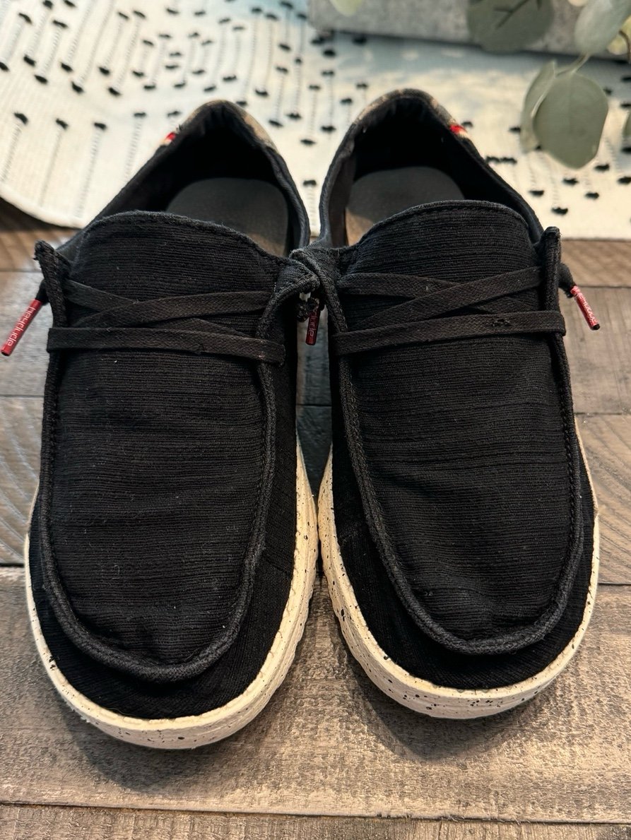 Hey Dude Wendy Jungle Black Size 7