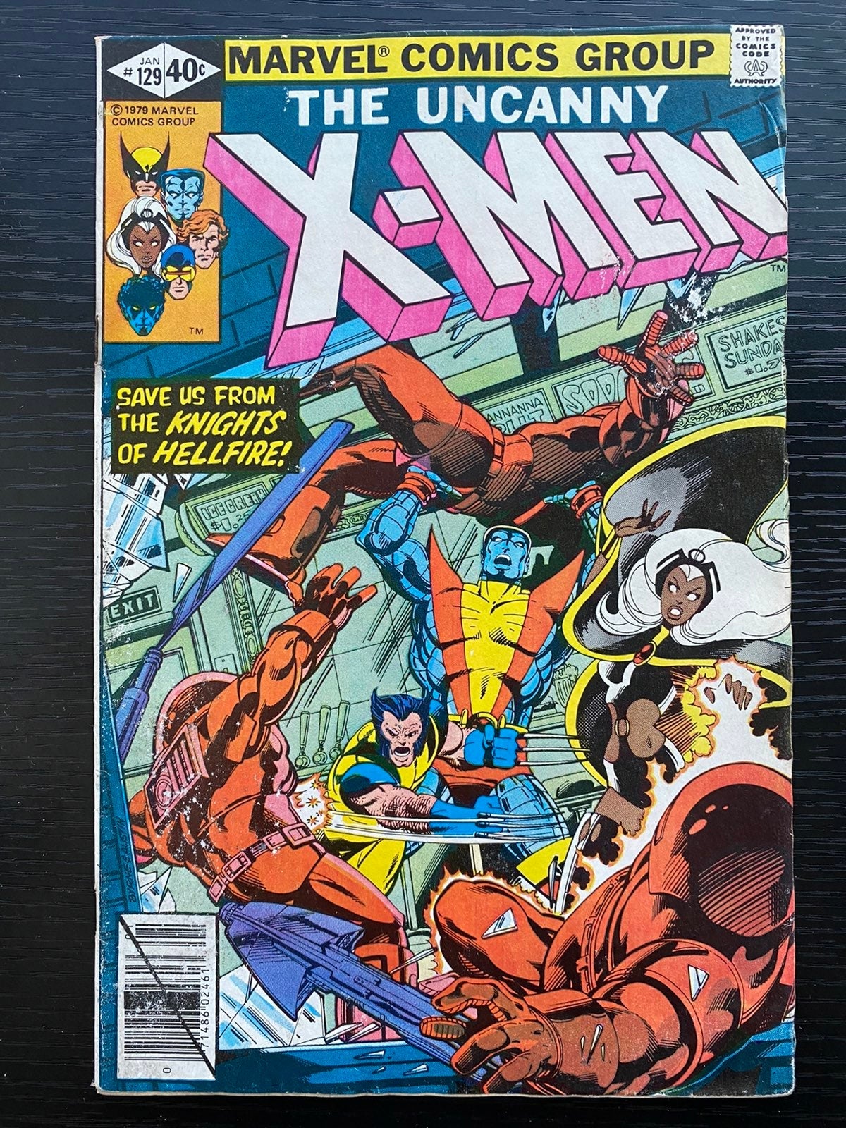 Uncanny X-Men #129 1st Kitty Pryde Emma