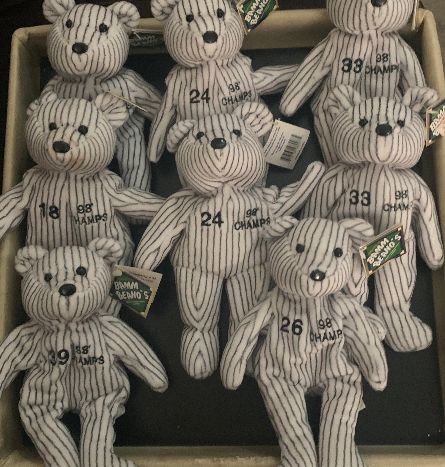Yankees Beanie Babies Lot
