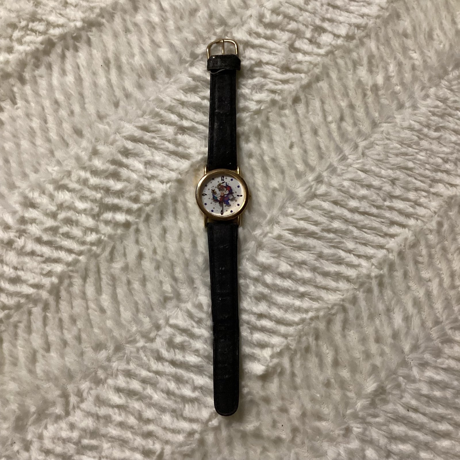 Vintage Unique Betty Boop Ladies Wristwatch Around The World Watch Betty