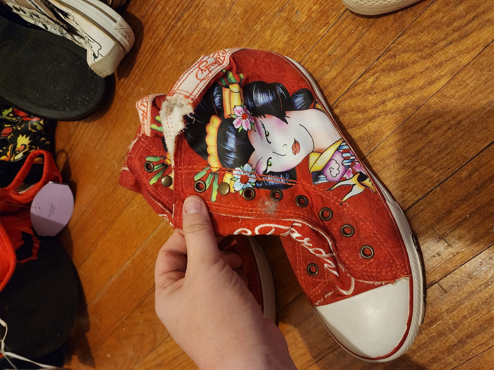 Ed Hardy Tennis Shoes | Mercari