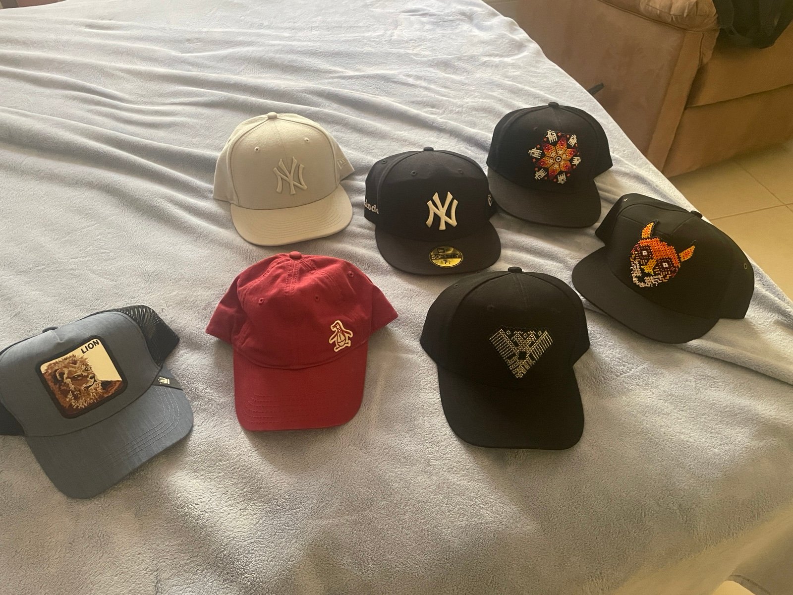 Hats all is selling together