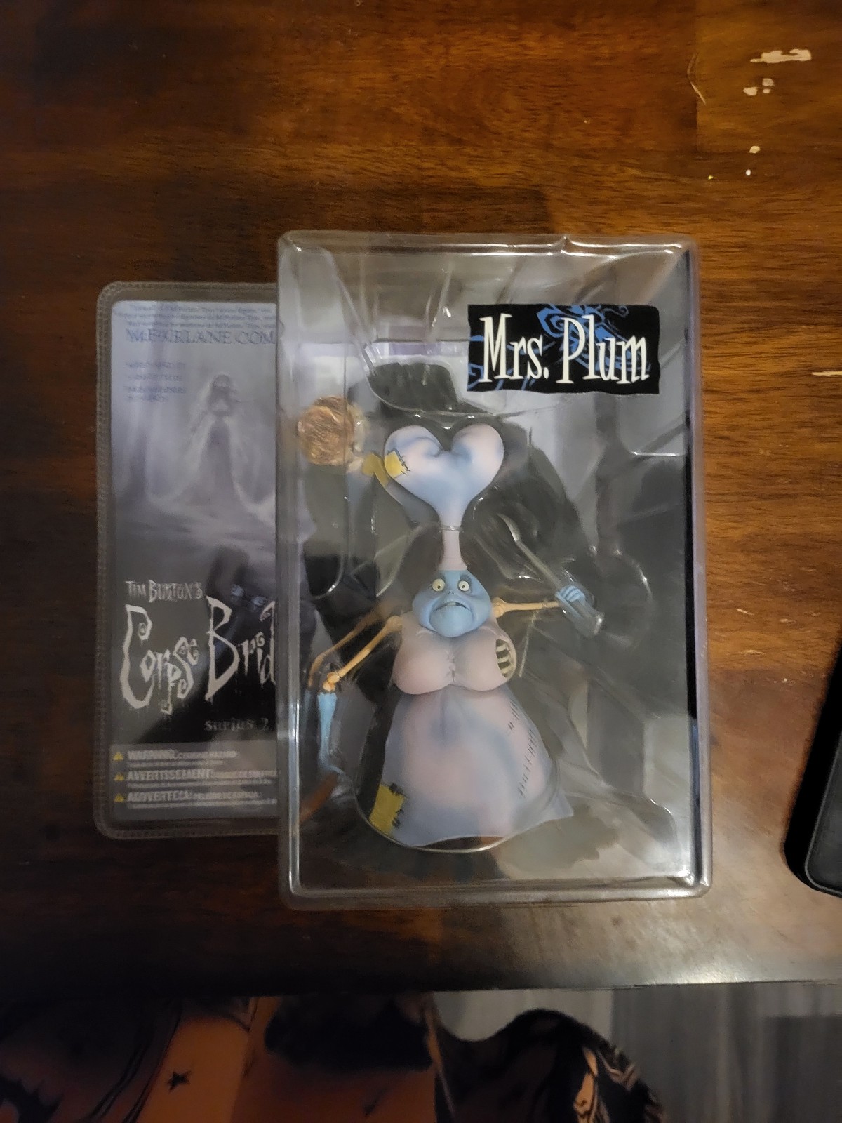 Tim Burton Corpse Bride first edition ms plum action figure new