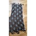 Conrad C Collection floral crochet shawl in gray and black.