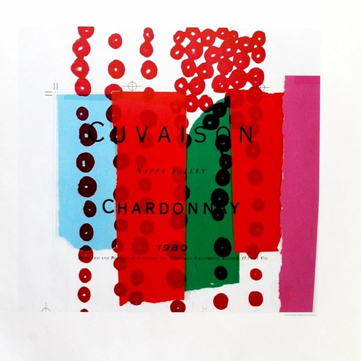 Andy Warhol print Chardonnay 4 Pop Art 1999