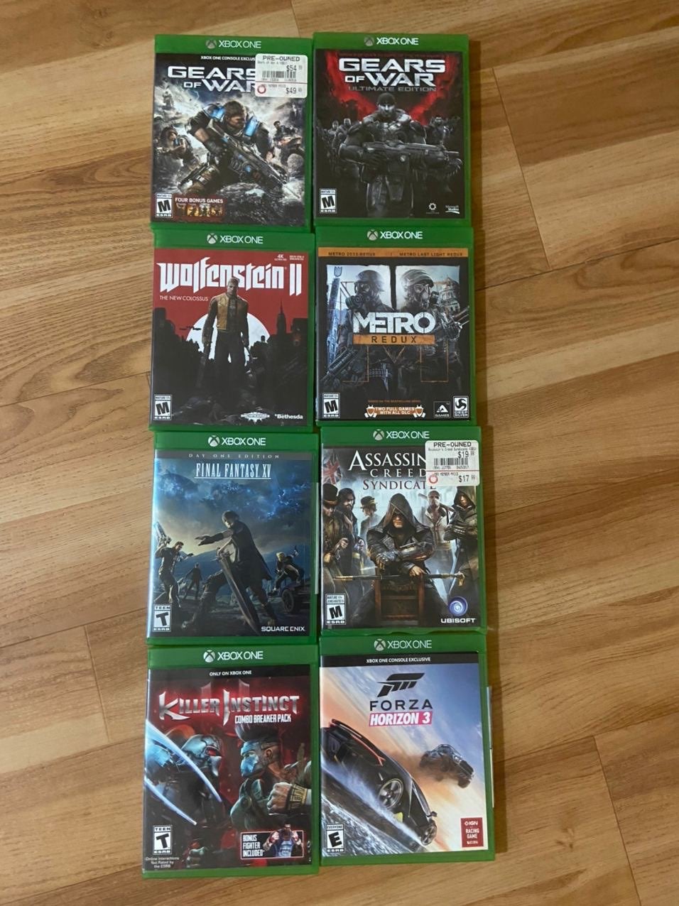 Xbox one game Lot