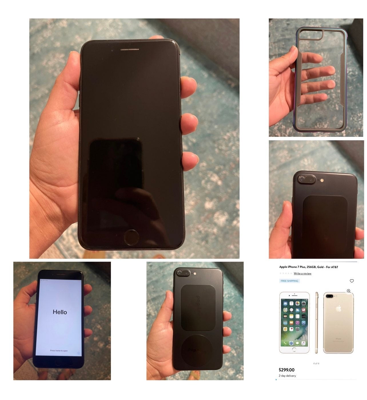 iPhone 7 Plus Jet Black 256 gigabytes Unlocked