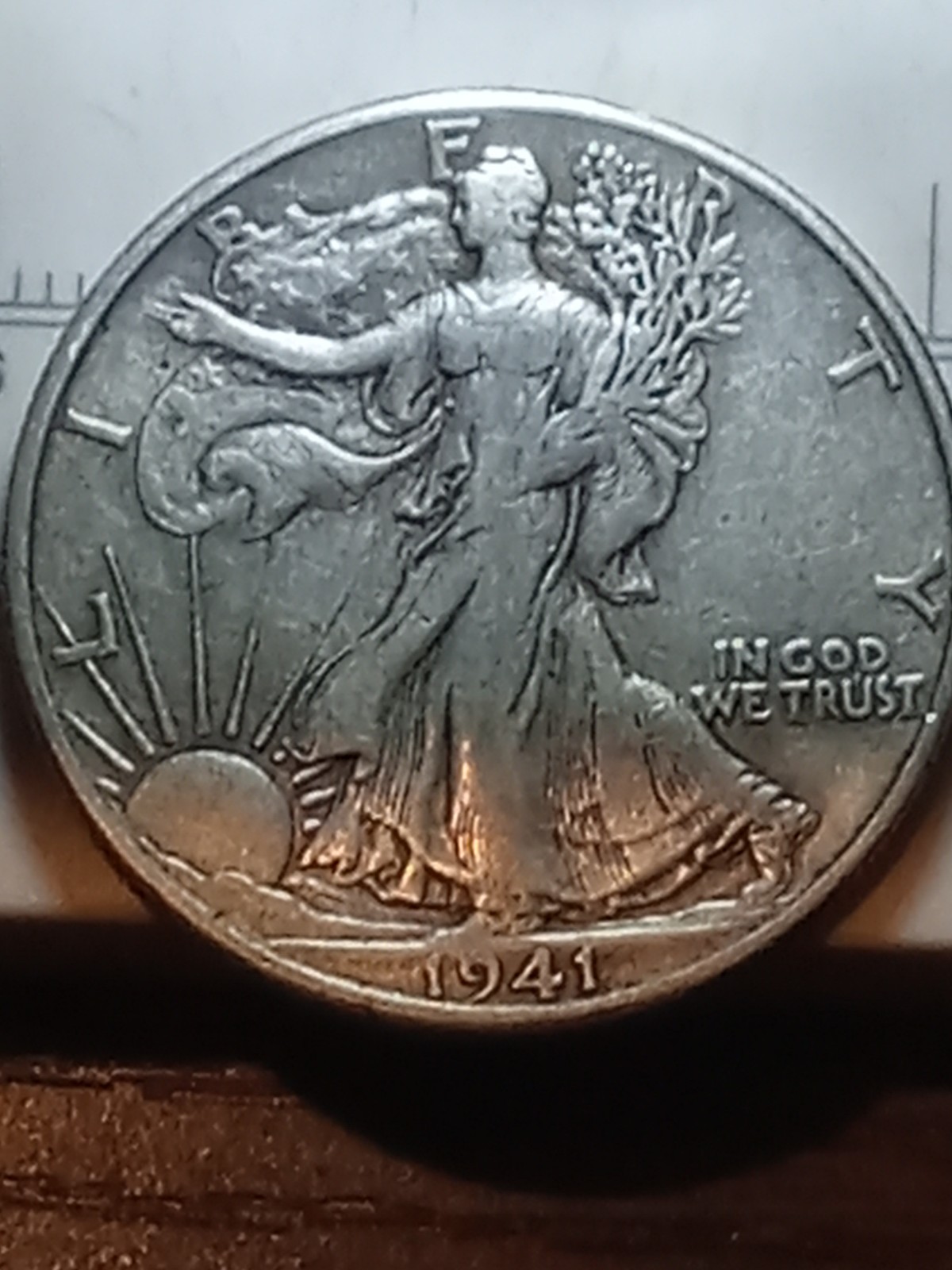 1941-s vf Walking Liberty Half
