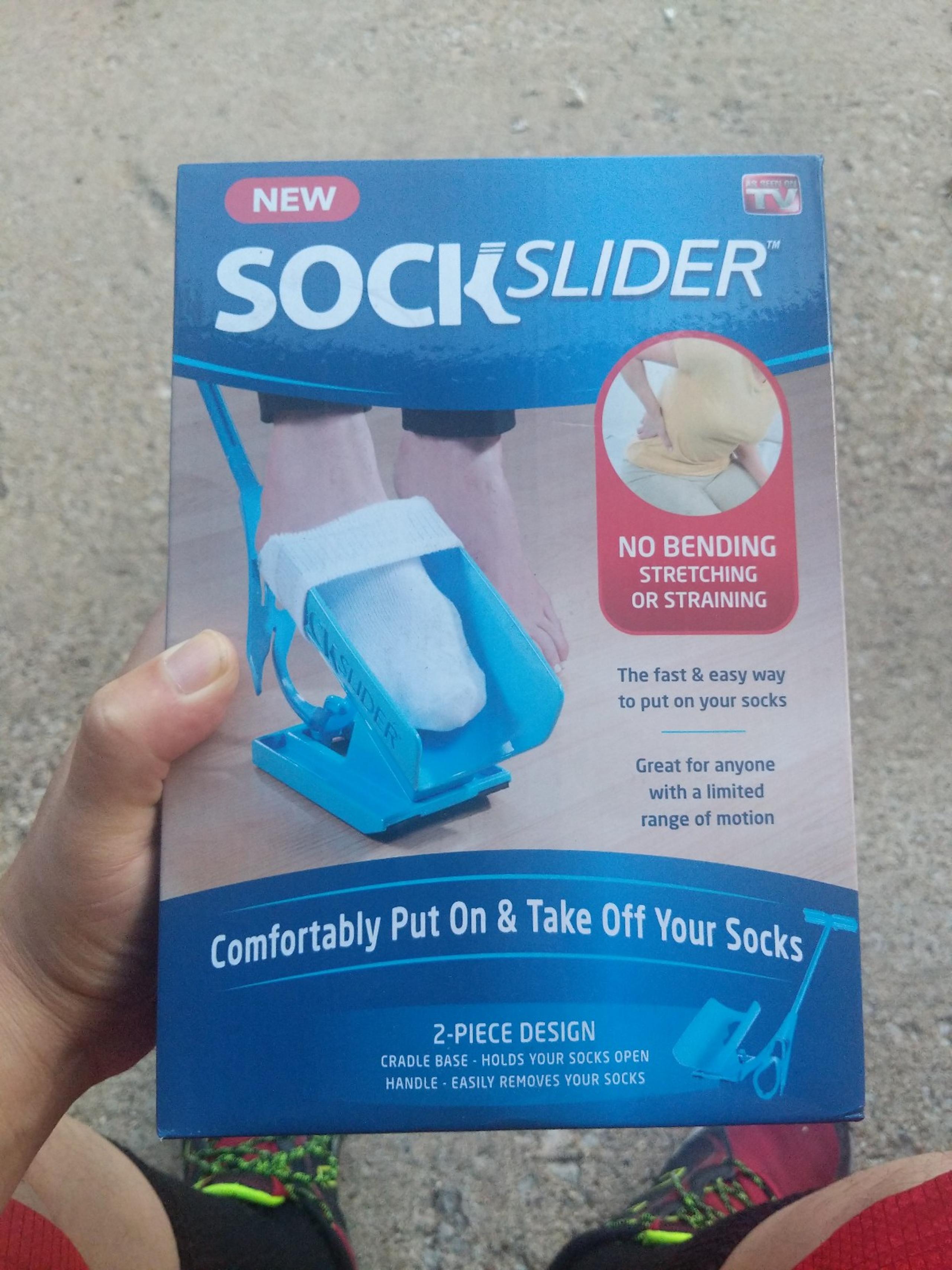 Sock Slider - No Bending, Stretching, Straining New
