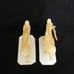 2 Reindeer Celluloid Toy Vintage