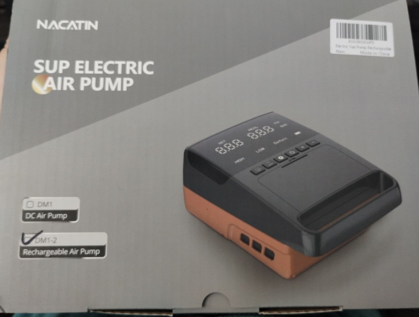 Dual stage electric pump