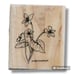 Lot of 12 Floral, Bird, Nature And Misc Patterns Wooden Rubber Stamps, Crafting