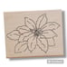 Lot of 12 Floral, Bird, Nature And Misc Patterns Wooden Rubber Stamps, Crafting