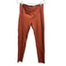 Zyia Active Burnt Orange Ribbed Premium 7/8 Leggings in size 12