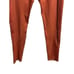 Zyia Active Burnt Orange Ribbed Premium 7/8 Leggings in size 12